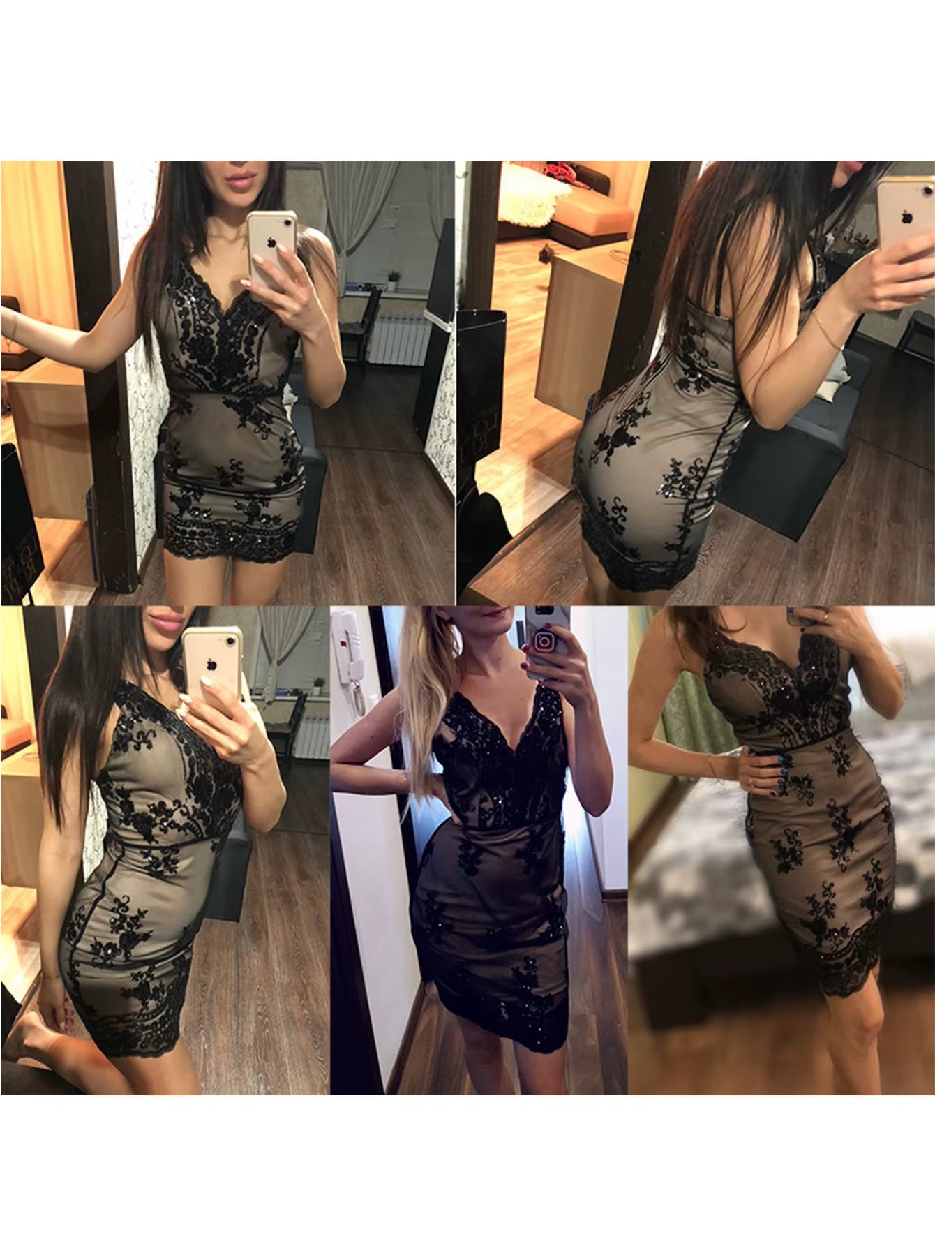 Sexy Club Outfits Sequin Summer Dress Women Mini Black Bodycon Party Dress Vintage Woman Sukienki Dresses Vestidos Clothes 2025