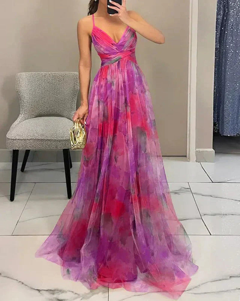 Madalena - Vestido Longo Floral