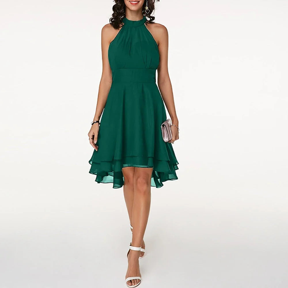 Stilvolle Kleid Mit Charmanten Rüschen – Isabella