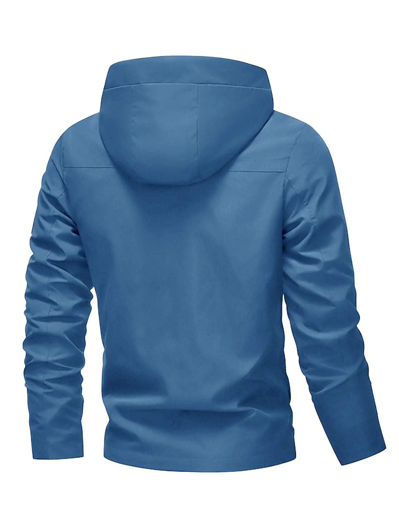 Men'S Windproof Waterproof Jacket, Fall Winter Hooded Pullover Coat, Casual Sports Comfortable Top, Outdoor Hiking Party Travel Cycling, Windproof Outerwear