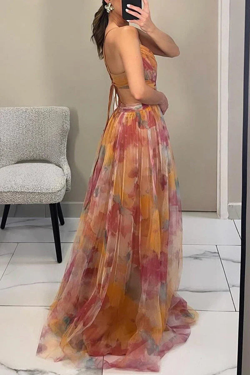 Madalena - Vestido Longo Floral