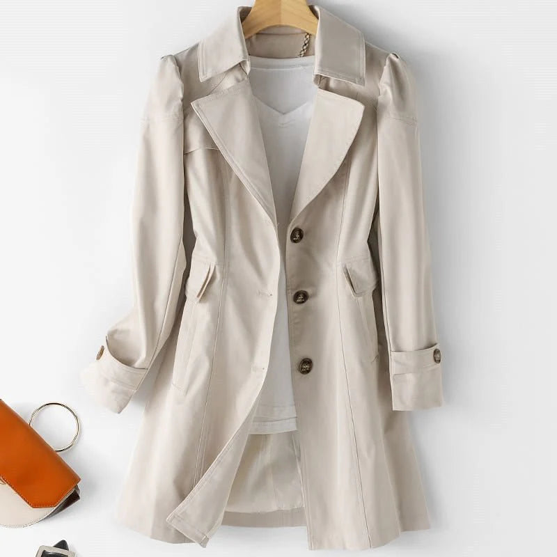 Trendi Hölgyek Trench Kabát – Carenza