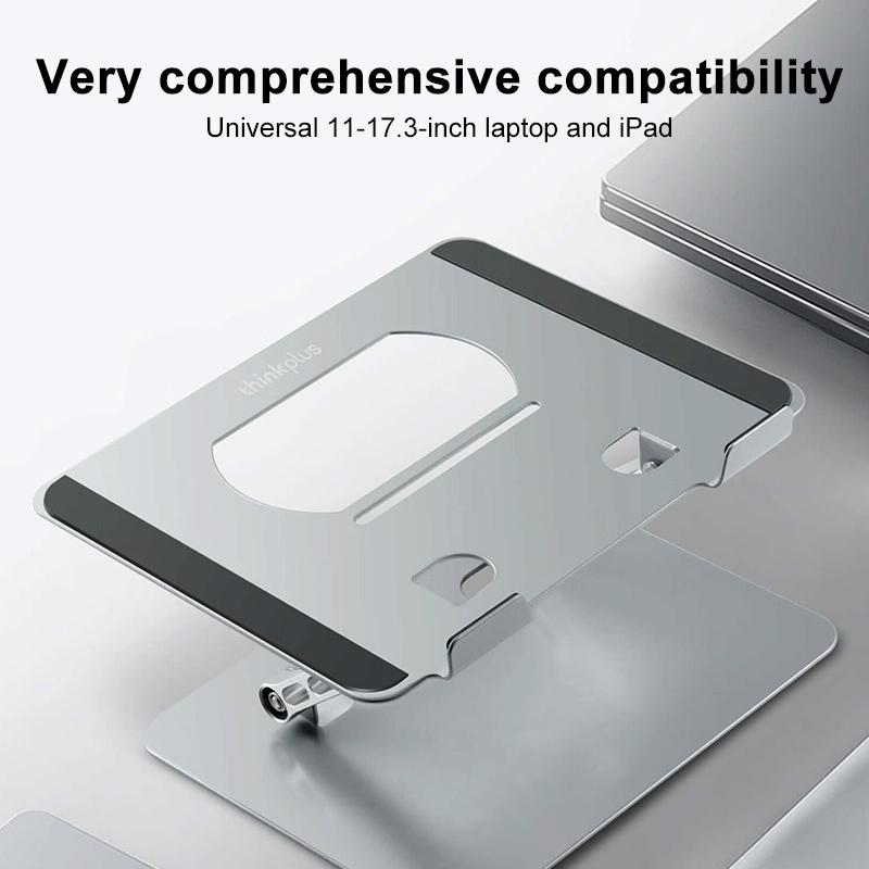 NNEIDS Upgrade Your Workspace With Lenovo Thinkplus Laptop Holder - Silver