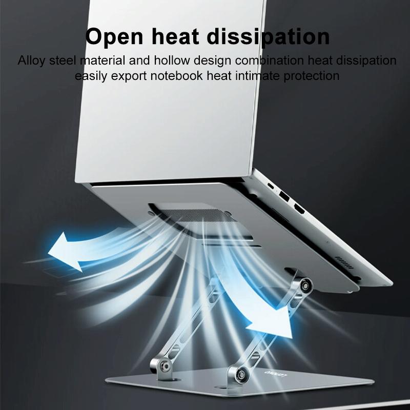 NNEIDS Upgrade Your Workspace With Lenovo Thinkplus Laptop Holder - Silver