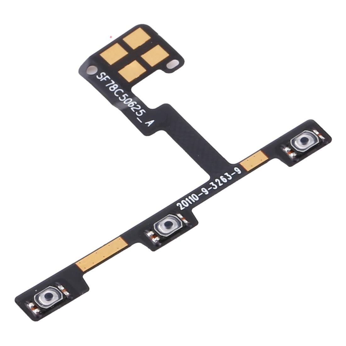 NNEIDS Motorola One Hyper Power & Volume Flex Cable - Black