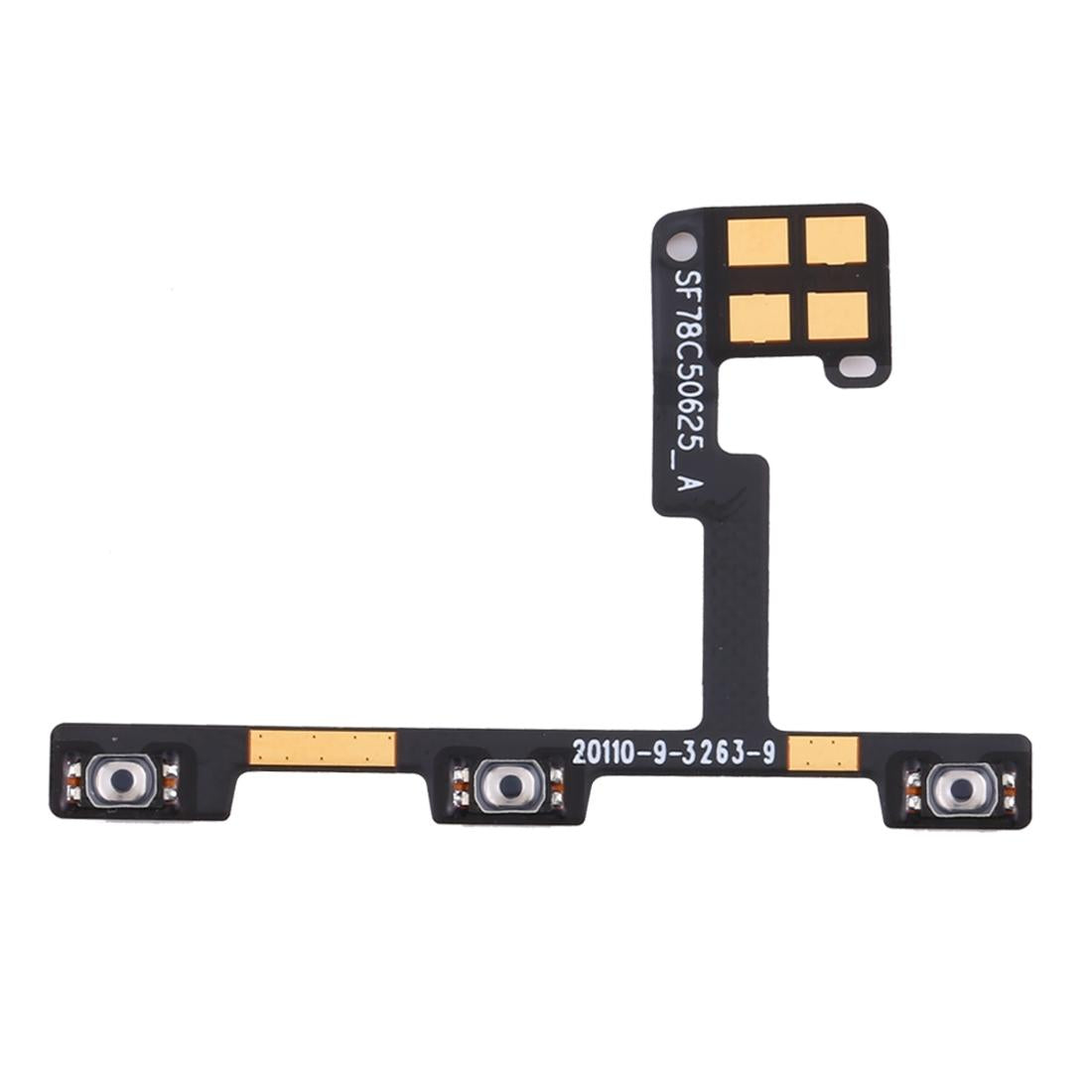 NNEIDS Motorola One Hyper Power & Volume Flex Cable - Black
