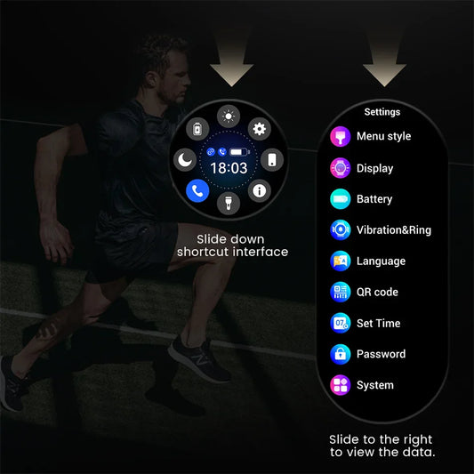 NNEOBA Fitness Sports Smartwatch Silver