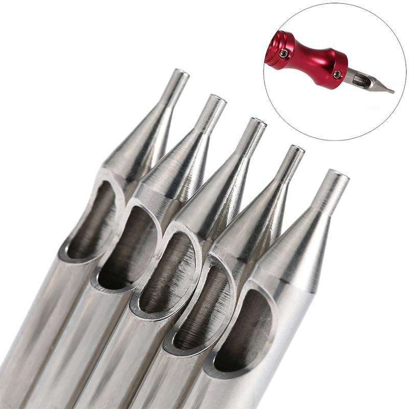 NNEIDS 22-Piece Stainless Steel Tattoo Nozzle Set For Tattoo Supply