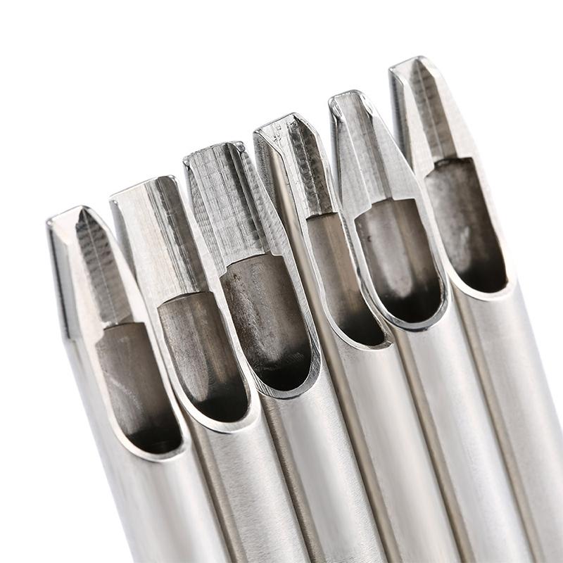 NNEIDS 22-Piece Stainless Steel Tattoo Nozzle Set For Tattoo Supply