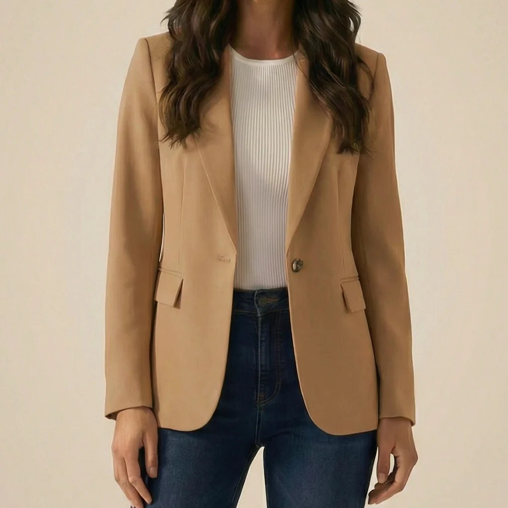ISABELLA RELAXED BLAZER with FRONT POCKETS | TIMELESS EVERYDAY TAILORING