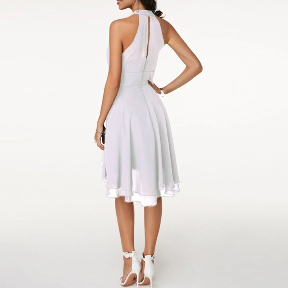 Stilvolle Kleid Mit Charmanten Rüschen – Isabella
