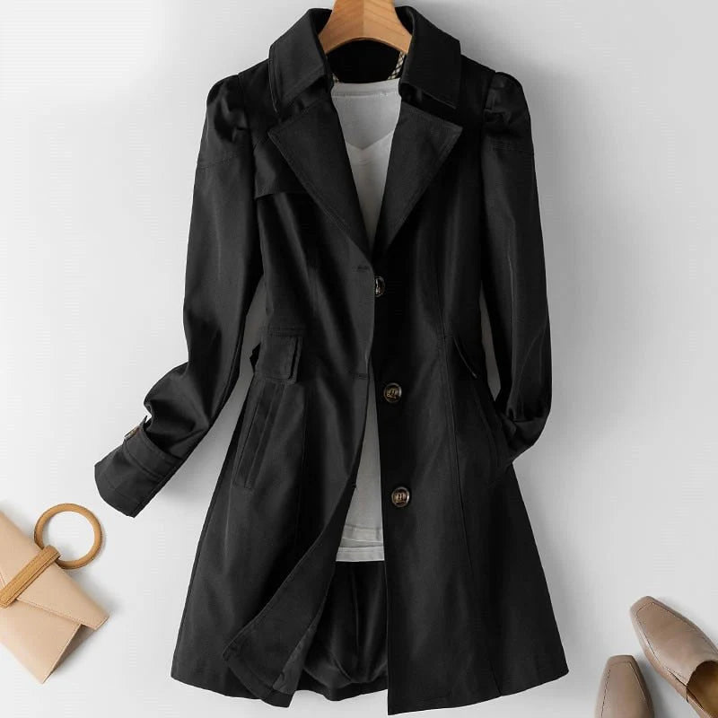 Trendi Hölgyek Trench Kabát – Carenza