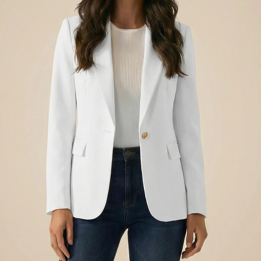 ISABELLA RELAXED BLAZER with FRONT POCKETS | TIMELESS EVERYDAY TAILORING